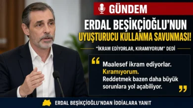 Erdal Beşikçioğlu'nun uyuşturucu kullanma savunması! 'İkram ediyorlar, kıramıyorum' dedi