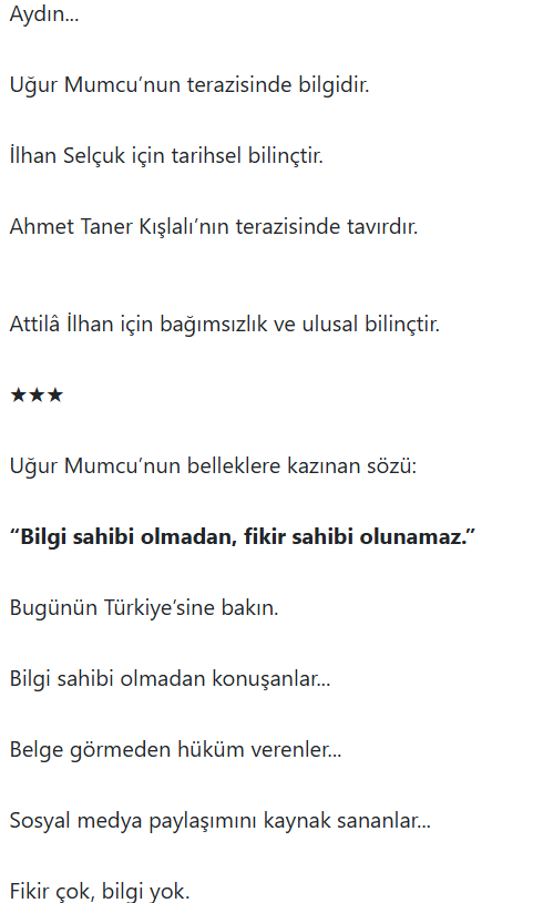Aydınların ihaneti