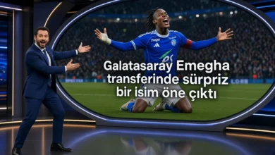 Galatasaray Emegha transferinde sürpriz bir isim öne çıktı