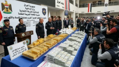 Irak’ta yolsuzluk operasyonunda büyük miktarda altın ve döviz ele geçirildi