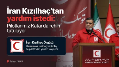 İran pilotları Katar'da rehin tutulurken Kızılhaç’tan yardım istendi
