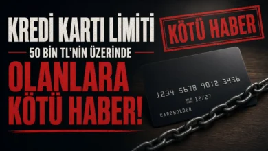 Kredi kartı limiti 50 bin TL üstü kartlarda asgari ödeme oranı yükseldi