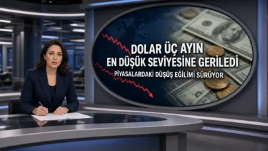 Küresel piyasalarda dolar endeksi üç ayın en düşük seviyesine geriledi