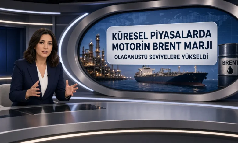 Küresel piyasalarda motorin Brent marjı olağanüstü seviyelere yükseldi