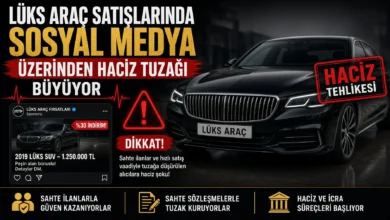 Lüks araç satışlarında sosyal medya üzerinden haciz tuzağı büyüyor