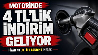 Motorin Fiyatlarında Gece Yarısından İtibaren İndirim Bekleniyor