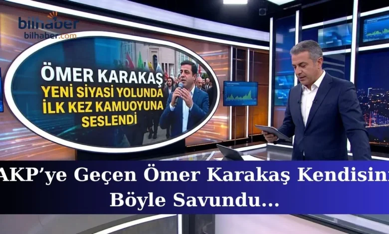 Ömer Karakaş yeni siyasi yolunda ilk kez kamuoyuna seslendi