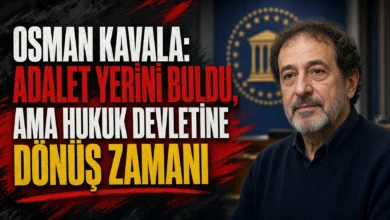 Osman Kavala somut delil vurgusuyla hukuk devletini merkeze aldı