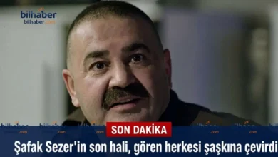 Şafak Sezer'in son hali, gören herkesi şaşkına çevirdi