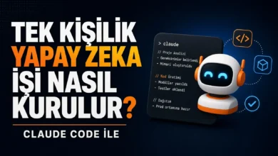 Tek kişilik yapay zeka işi Claude Code ile sıfırdan nasıl başlar?