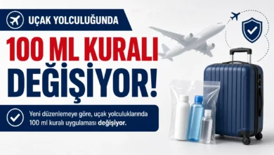Valiz hazırlarken dikkat! Uçak yolculuğunda 100 ml kuralı değişiyor