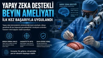 Yapay zeka destekli beyin ameliyatı ilk kez başarıyla uygulandı
