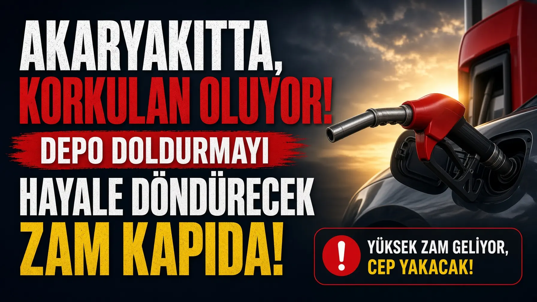 Akaryakıt fiyatlarında yeni zam beklentisi depo maliyetini artıracak