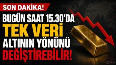 Altın fiyatları saat 15.30 enflasyon verisiyle yön değiştirebilir