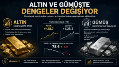 Altın gümüş oranı yükselince yatırımcının önünde yeni tablo açılır