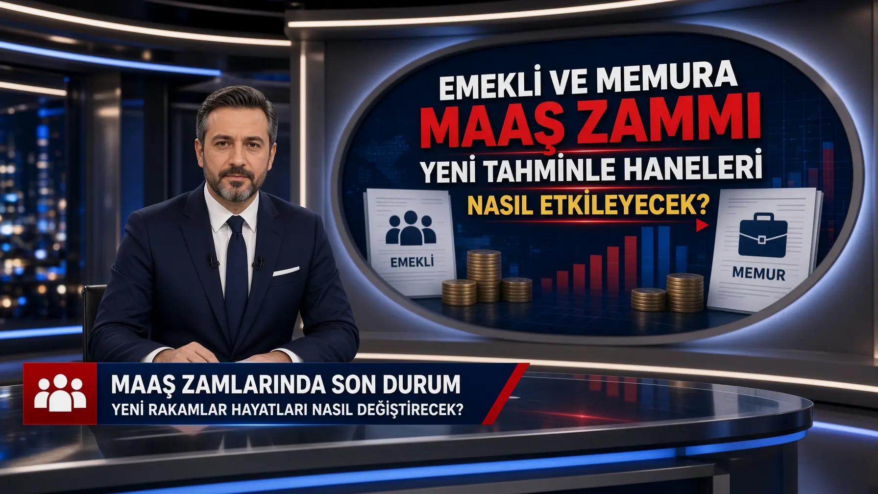 Emekli ve memura maaş zammı yeni tahminle haneleri nasıl etkileyecek?