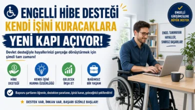 Engelli hibe desteği kendi işini kuracaklara yeni kapı açıyor