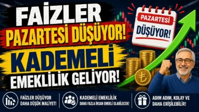 Faizler mevduatta gerilerken emeklilik ve altın aynı anda konuşuluyor