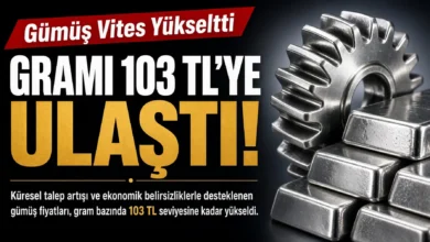 Gümüş gram fiyatı 103 liraya yükselerek yatırımcı ilgisini artırdı