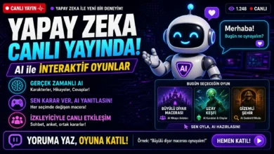 Yapay zekâ interaktif oyunlar yeni nesil yayınları dönüştürüyor