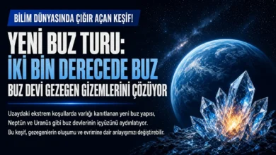 Yeni buz türü iki bin derecede buz devi gezegen gizemlerini çözüyor